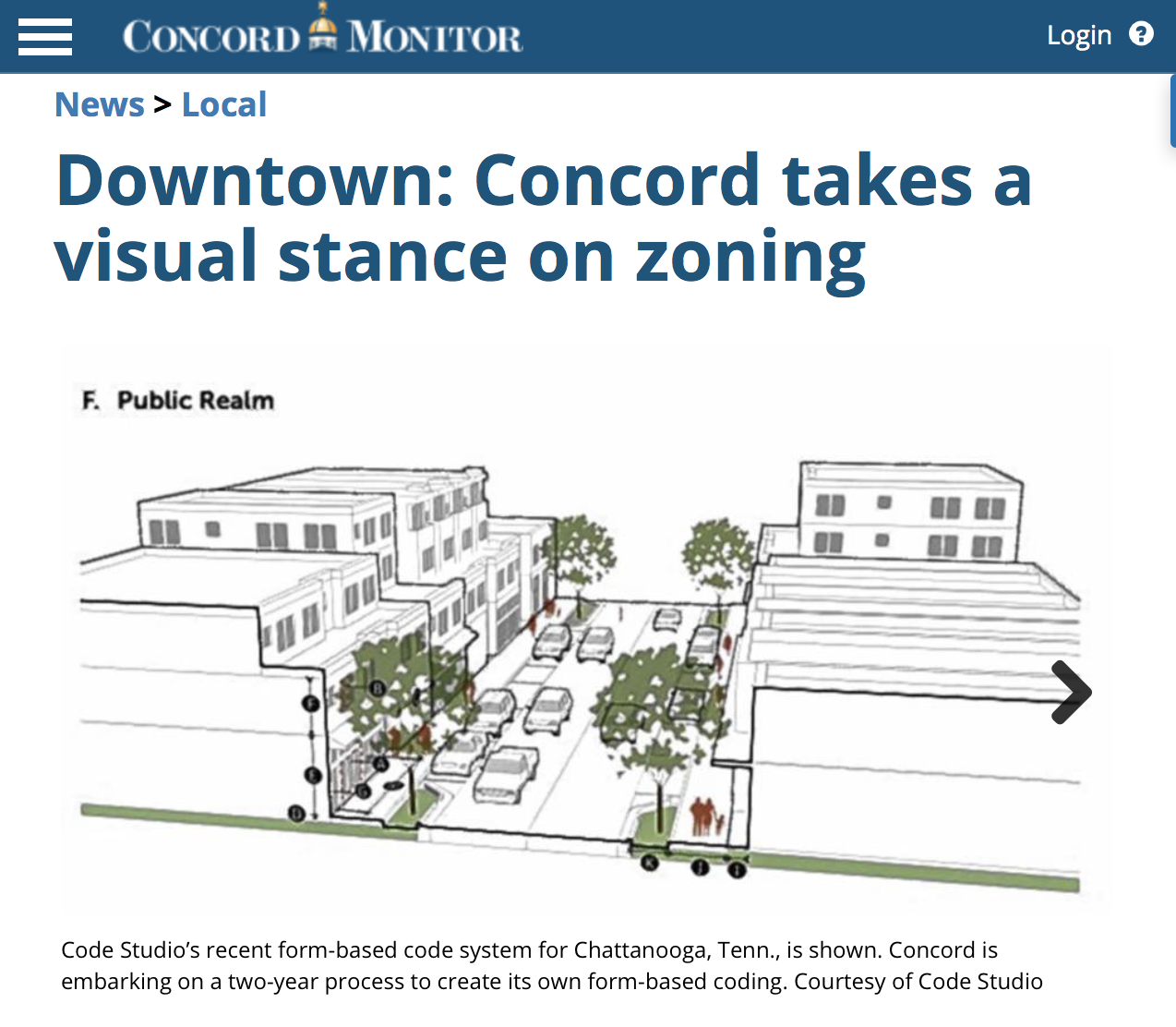 Concord Monitor Visual Zoning ConcordNEXT A new approach to